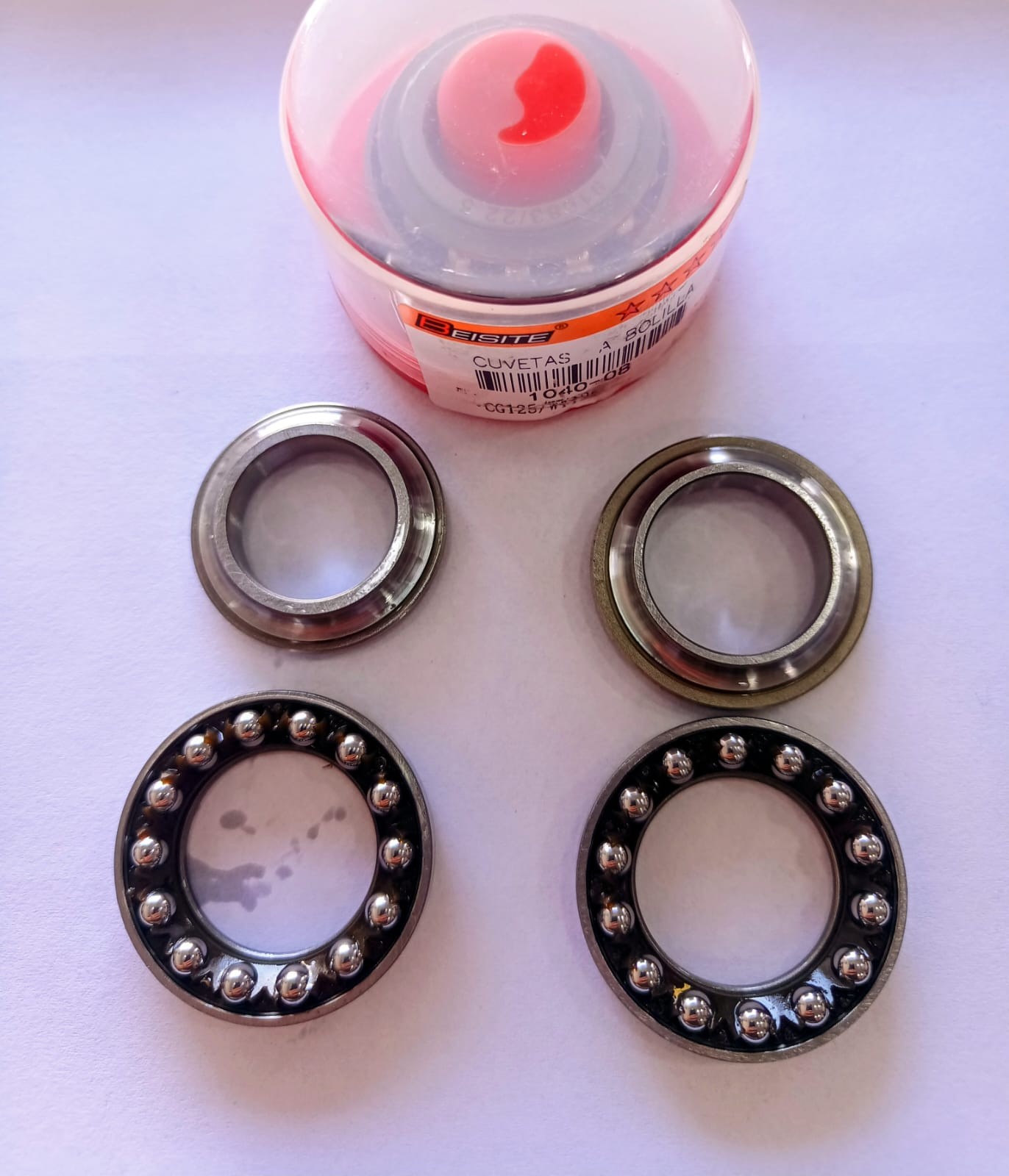 CUBETAS DE DIRECCION CG-125/RX-150